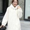 Imitation Mink Coat Women's Medium and Long Winter Thickened Medium Mother Suit Imitation Mink Fur Jacket Imitation Mink Velvet