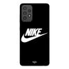 Case For Samsung Galaxy A72 White Nike Logo Black Front Maniacase