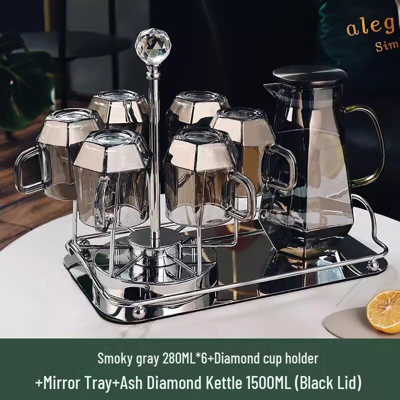 Naijiang Luxury Glass Tea & Water Cup Set