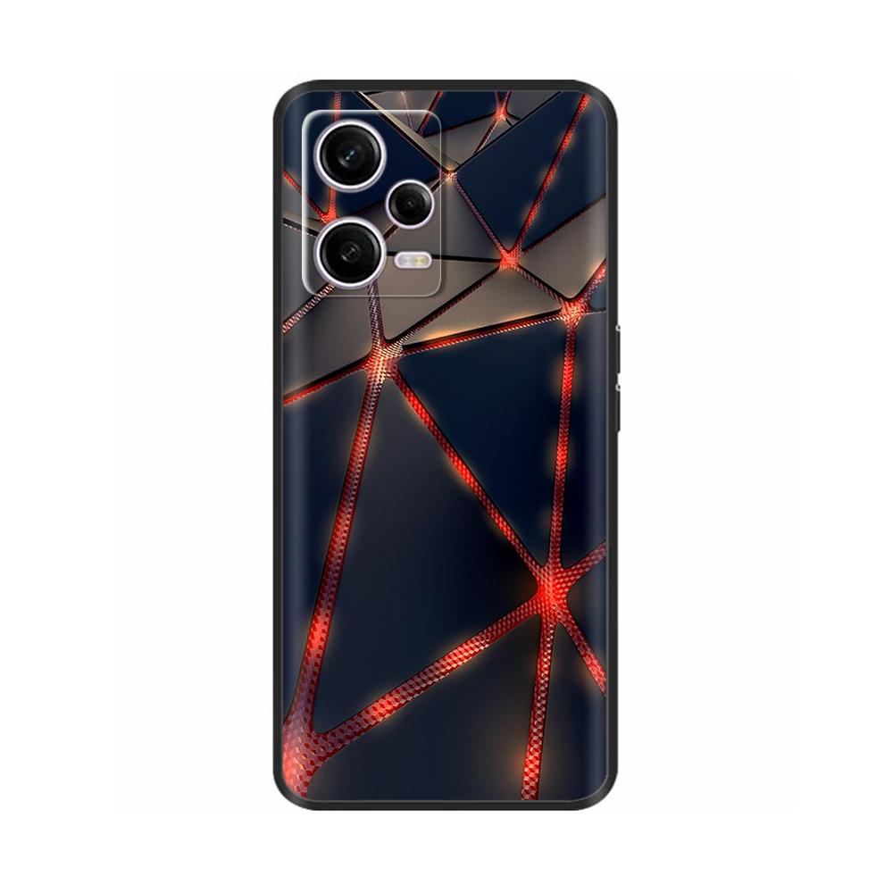 For Xiaomi Redmi Note 12 Pro 5G Case Note12 Cartoon Soft Silicone Back Cover For Redmi Note 12 Pro Note12 Pro Plus Phone Cases