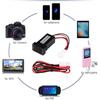 Toyota Dual USB Car Charger with Wiring & Blue Light (3.1A, 32x20mm)