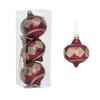 Shatterproof Christmas Cane Candy Ornaments Rose Red Merry Christmas Decor  Wedding Party