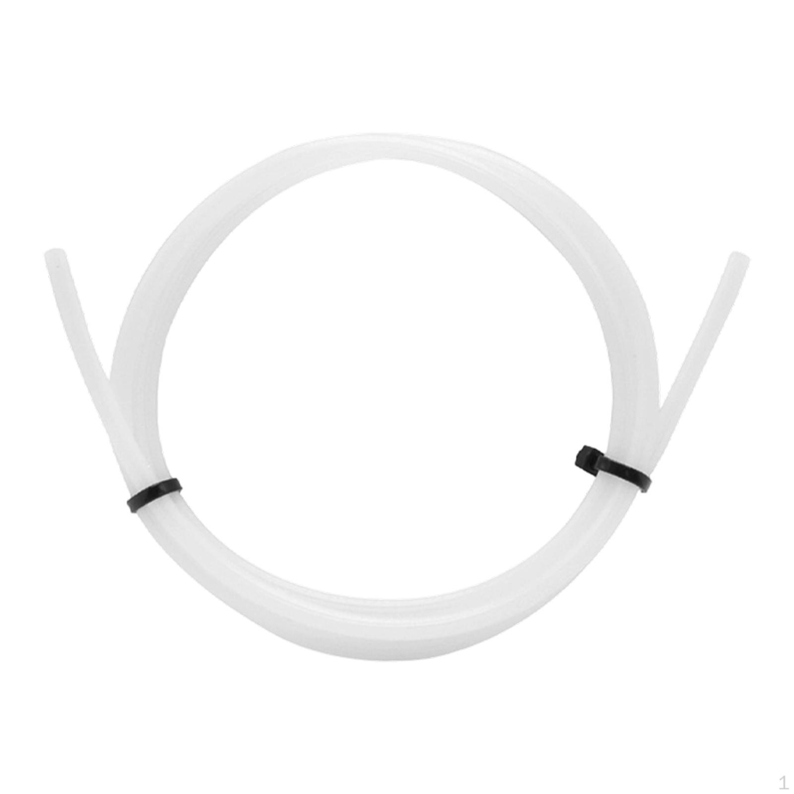 

3D Printer PTFE Tube 2.2mm ID×4mm Od, Star Shaped Fittings ,Smooth Professional Low Friction clear 1m