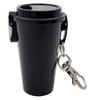 Portable Ashtray with Keychain Sealed To Contain Odor Perfect For Hiking Trip Camping Travel Use