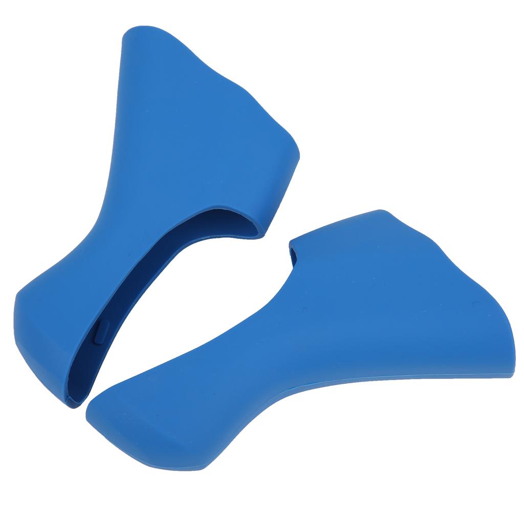 1Pair Bike Handlebar Cover Silicone Protective Comfortable Grips for Road Bicycle Cycling AccessoryBlue