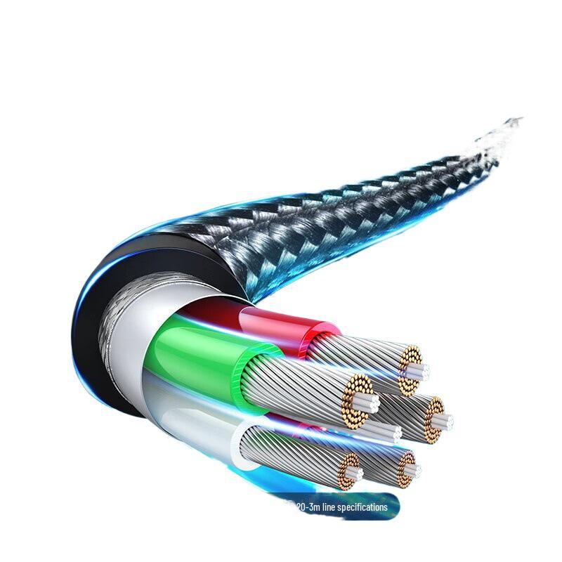 Green Link 6A 66W Fast Charging Type-C Elbow Cable for Huawei, Honor, Xiaomi Phones