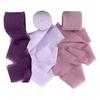 3 Roll Frayed Edged Satin Handmade Chiffon Silk Ribbon For Wedding Invitation Bouquets Birthday Party DIY Decoration Gift