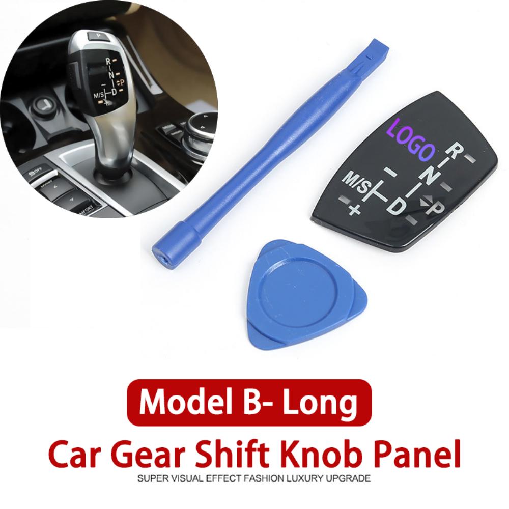 High Quality M Label On The Gear Lever Panel Sport Interior Decoration Sport Model Gear Shift Knob Sticker Trim Panel for BMW