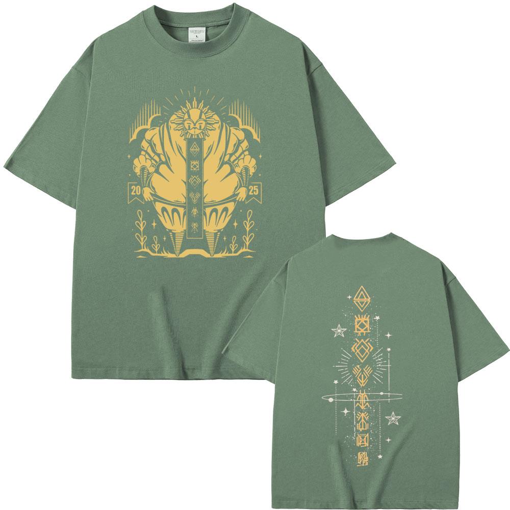 Game Clair Obscur Expedition 33 Merch Tshirt Men Women Otaku Casual Oversized Cotton T Shirts Male Fashion Vintage Short Sleeve