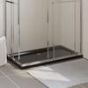 Vidaxl Rechthoekige Douchebak, ABS, Zwart, 70X120 Cm