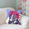 Anime DDemon Slayer AAkazaS Cute Case Plush Fabric Soft Pillowcase Double Sided Print Cushion Cover Household Gifts