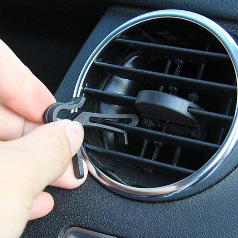 1Pc Car Organizer Storage Bag Air Outlet Mount Multi-color PU Leather Glasses Box Phone Bracket Stand Auto Accessoires Interior
