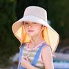 Summer Sun Protection Fisherman Hat With Wide Brim For Adults And Kids Outdoor Sunshade Cap