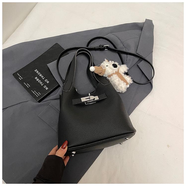 Fashion Small Bag Women's 2025 New Summer Versatile Messenger Bag Popular Handbag Bucket Bag