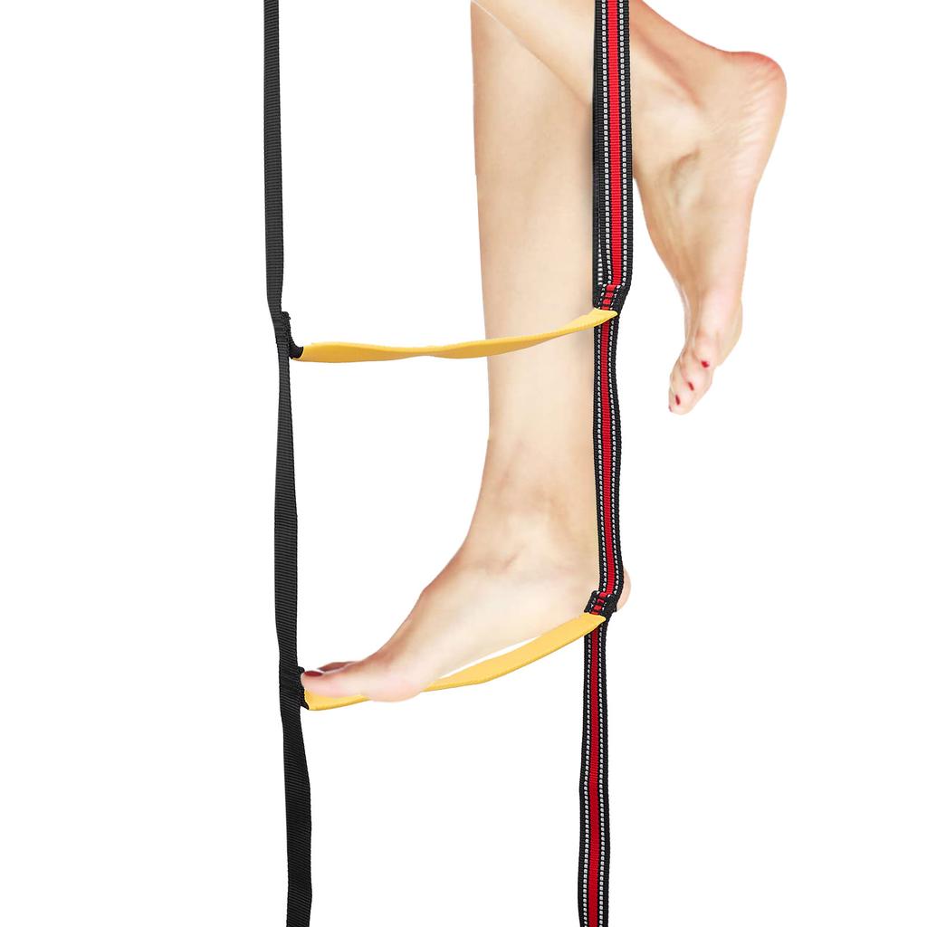 Boarding Step Ladder Folding Boat Ladder Portable 3 Step Boat Ladder Extension Nylon Ladder for Pontoon Inflatable Boat