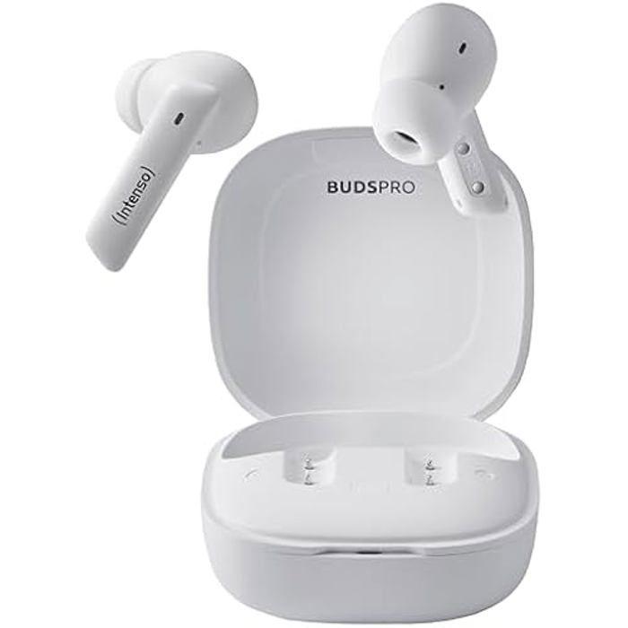 Écouteurs Sans Fil - INTENSO - Buds Pro T512HAE - ANC Hybride - Bluetooth 5.3 - 35h Autonomie