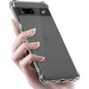 Case - Phonillico® - Google Pixel 7a - Shockproof - Flexible - Transparent