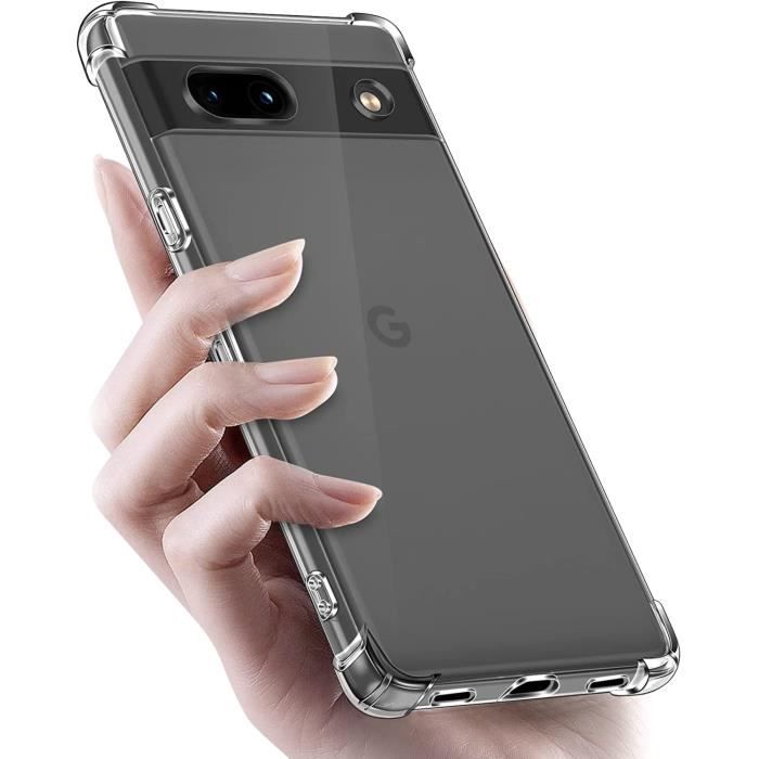 Case - Phonillico® - Google Pixel 7a - Shockproof - Flexible - Transparent
