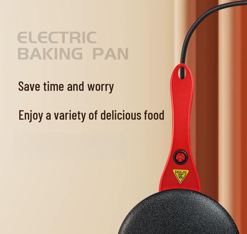 Electric Griddle: Crepe Maker & Spring Roll Skin Pancake Machine