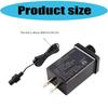2PCS Replacement Inflatable Power Adapter 12V Class 2 Supply With 9.84ft Cord IP44 Waterproof For Holiday Decorations LED