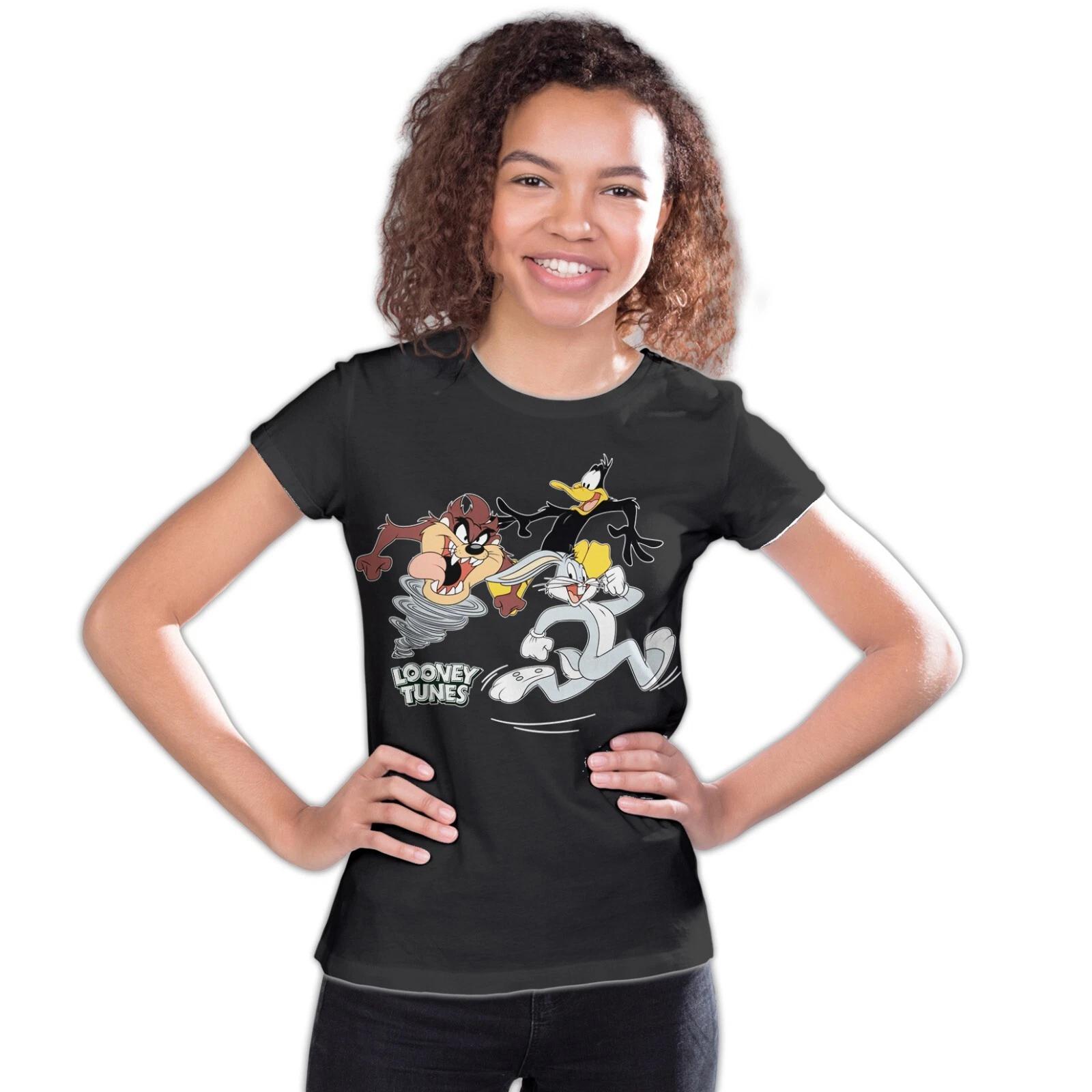 Looney Tunes Bugs Bunny Daffy Duck Taz Official Youth T-Shirt For 12-14 Years 150