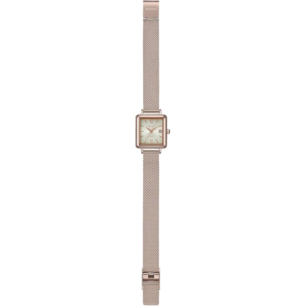 Casio Scene Solar Women's Watch SHS-D400CGM-4AJF Gold Color Elegant Design