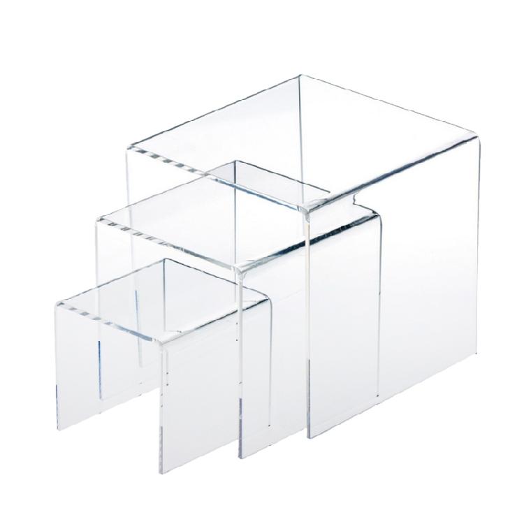 

Jewelry Display Riser Shelf Showcase Fixtures for Treat Action Figure Display 1