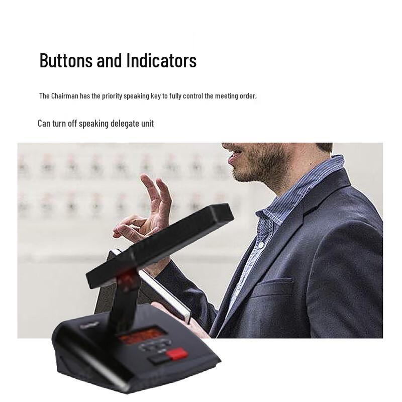 Runpu RP-WX9800A Wireless Conference Microphone Chairman Unit (CN version)