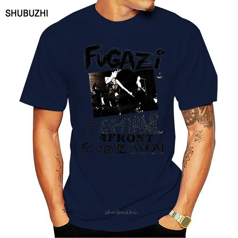 

Men Adult Slim Fit T Shirt Sxxl Manrv Mens Fugazi Guy Ian Joe Brendan Tshirt Size L White S