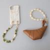 New Fashion Woman Bag Accessory Detachable Green Beaded Chains Cute Acrylic Luxury Strap Women Elegant Bag Shoulder Handle Chain