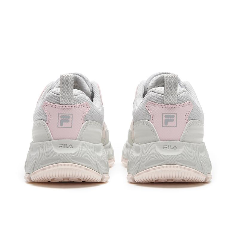 FILA Ravagement 3 Fashion Personality Classic Retro Casual Sports Shoes Women Sneakers Gray Pink F12W542143F-WA