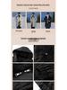Herren Winter Mittellange Daunenjacke - Lässig, Warm, Lockerer Schnitt, Über das Knie, Verdickter Mantel mit Entendaunen.