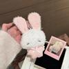 Bag Charm Bunny Plush Keychain Hanging Pendant Mini Rabbit Pendant Rabbit Stuffed Toy  Women Girls