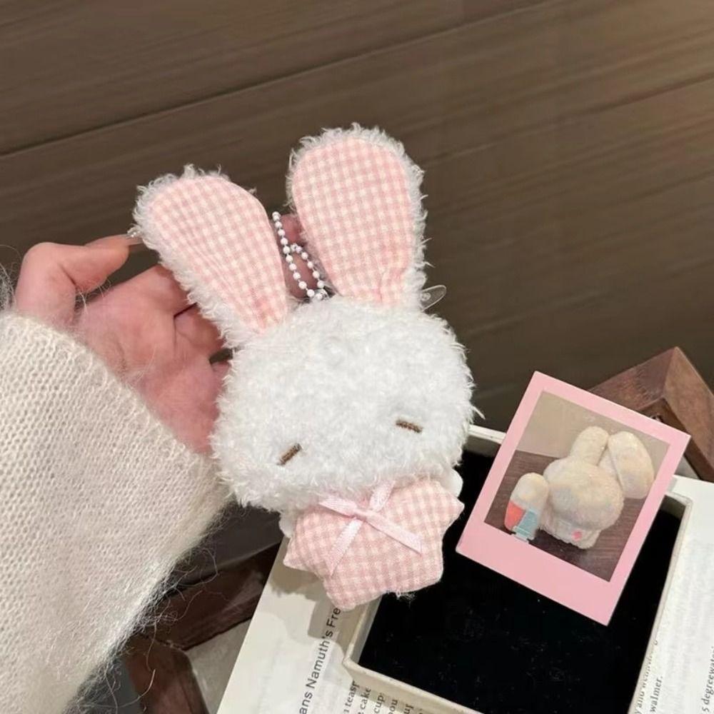 Bag Charm Bunny Plush Keychain Hanging Pendant Mini Rabbit Pendant Rabbit Stuffed Toy Women Girls