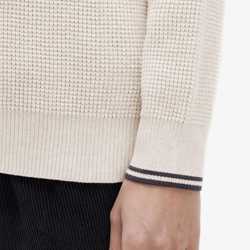 FRED PERRY [Sharp] Waffle Stitch Knit (X23) Afpm2436507-X23