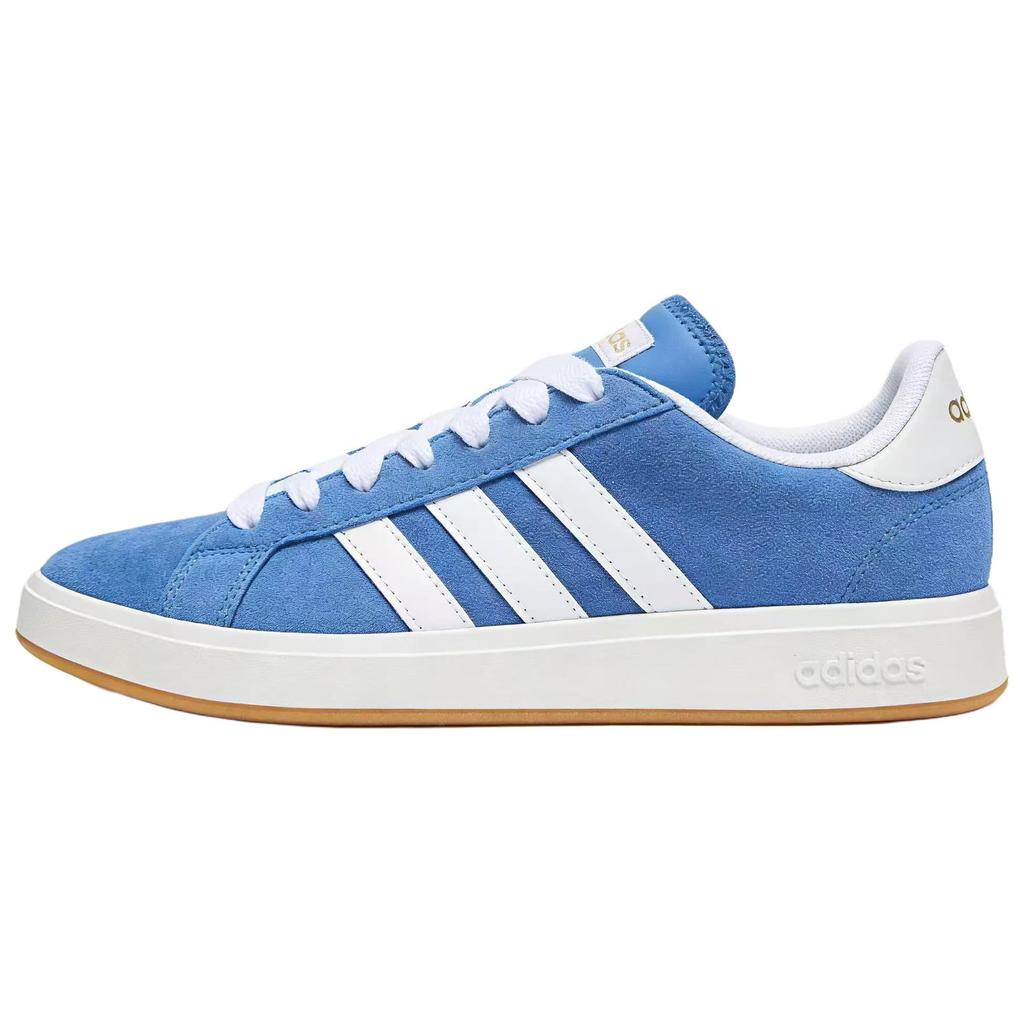 adidas Grand Court Base 00s Low Top Skateboard Shoes Unisex Blue KH6989
