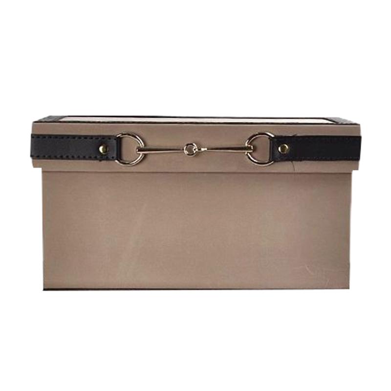 Home Storage Box Cabinets Accessory Organizer Boxes Clothes Organizing Cases Living Room Luxury Wardrobe Container with Lid 32X21X16CM