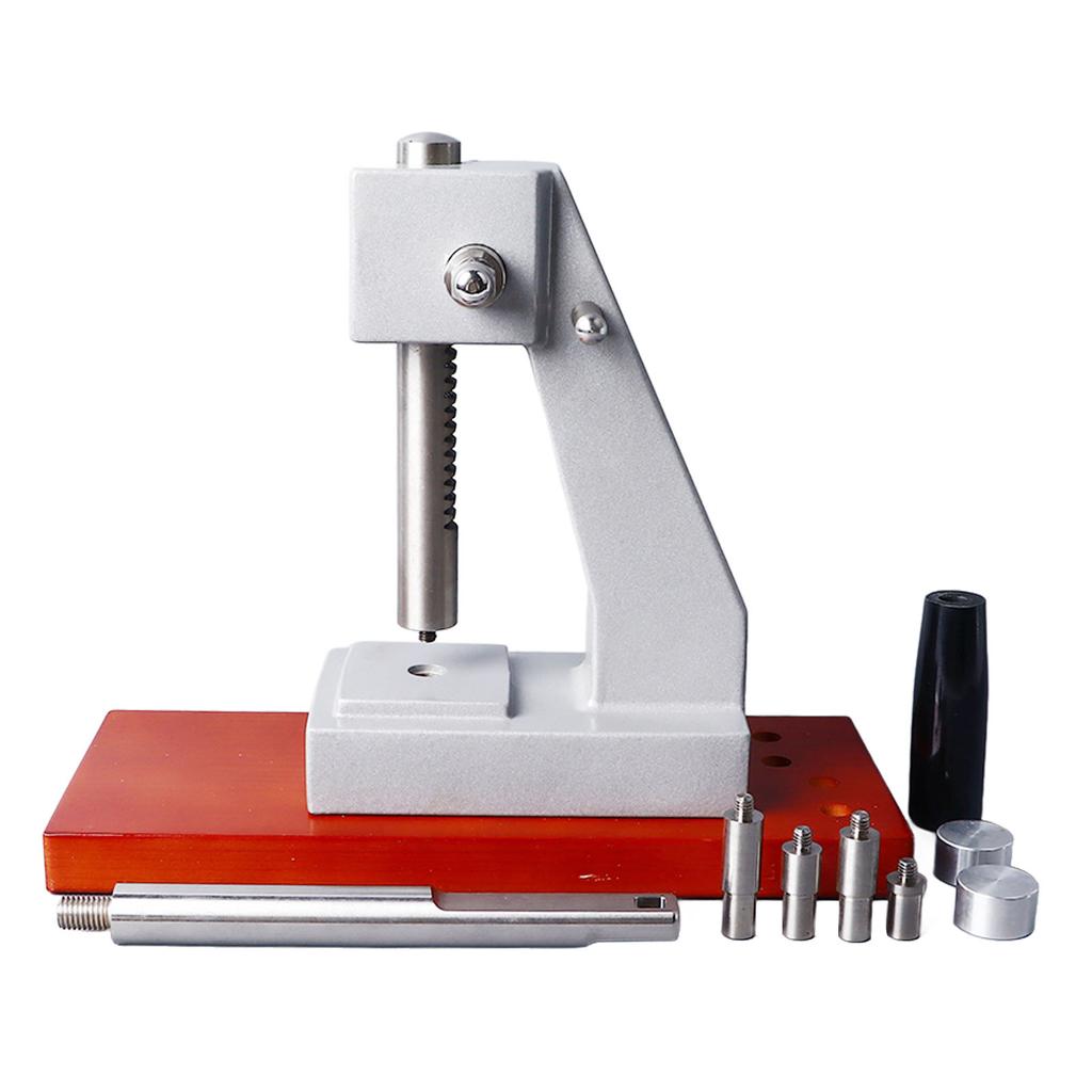 6173 Watch Capping Machine Beech Wood Watch Repairing Capping Device Silver