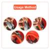 2PCS Black Hard Hat Sweatband Comforter Pad Hat Antiperspirant Belt Tool Helmet Liners  Universal