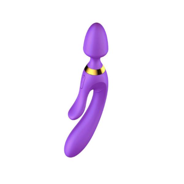 3 Motor Vibrating G Spot Clitoris Anal Double Ended Rabbit  Rabbit s