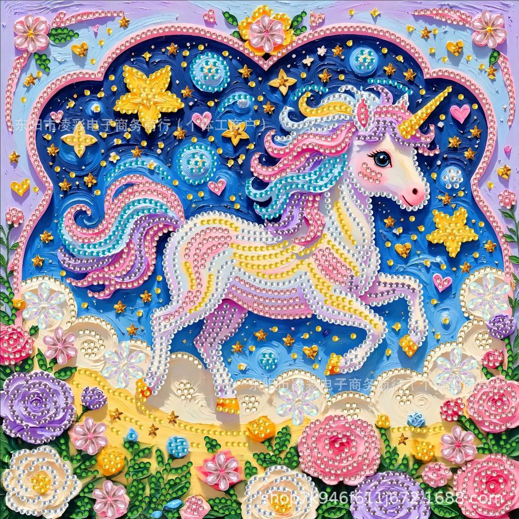 Tiktok Flash Diamantmalerei DIY Diamantaufkleber Kristall Diamant Handbemalung Voll Diamant Quadratischer Diamant Buntes Dekoratives Gemälde