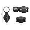 Portable Jewelry Loupe Convenient Storage Handheld Reading Magnifier  Read