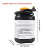 Car Tire Sealant Tire Repair Sealant 450ml Compound With Pressure Inflator Pump Enhances Mobility Safety For All Weather Ride
