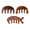 Sandalwood Scalp Massage Comb Multi-functional Meridian Comb Wooden Wide Tooth Face Head Body Massager Guasha Scrubber Tool