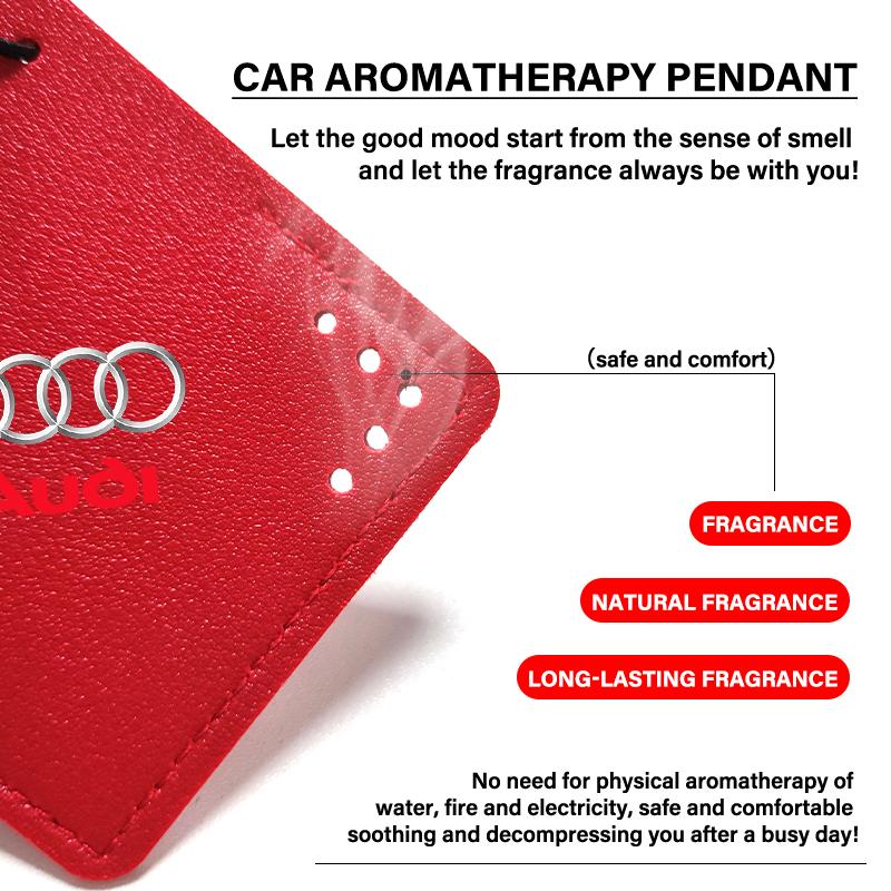 1Pcs Car Interior Pendant Aromatherapy Room Deodorant Sachet Car Accessories For Audi  A3 8P A4 B5 B6 B7 B8 A5 A6 C5 C6 C7 A7 A8 Q3 Q5 Q7 TT 8V R8 8L