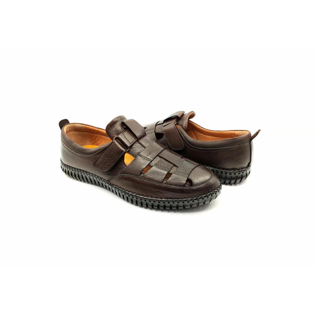 DeepSEA Zapatos de cuero con suela de goma con estampado de paja para hombre  2104490 comprar a buen precio — entrega gratuita, reseñas reales con fotos  — Joom