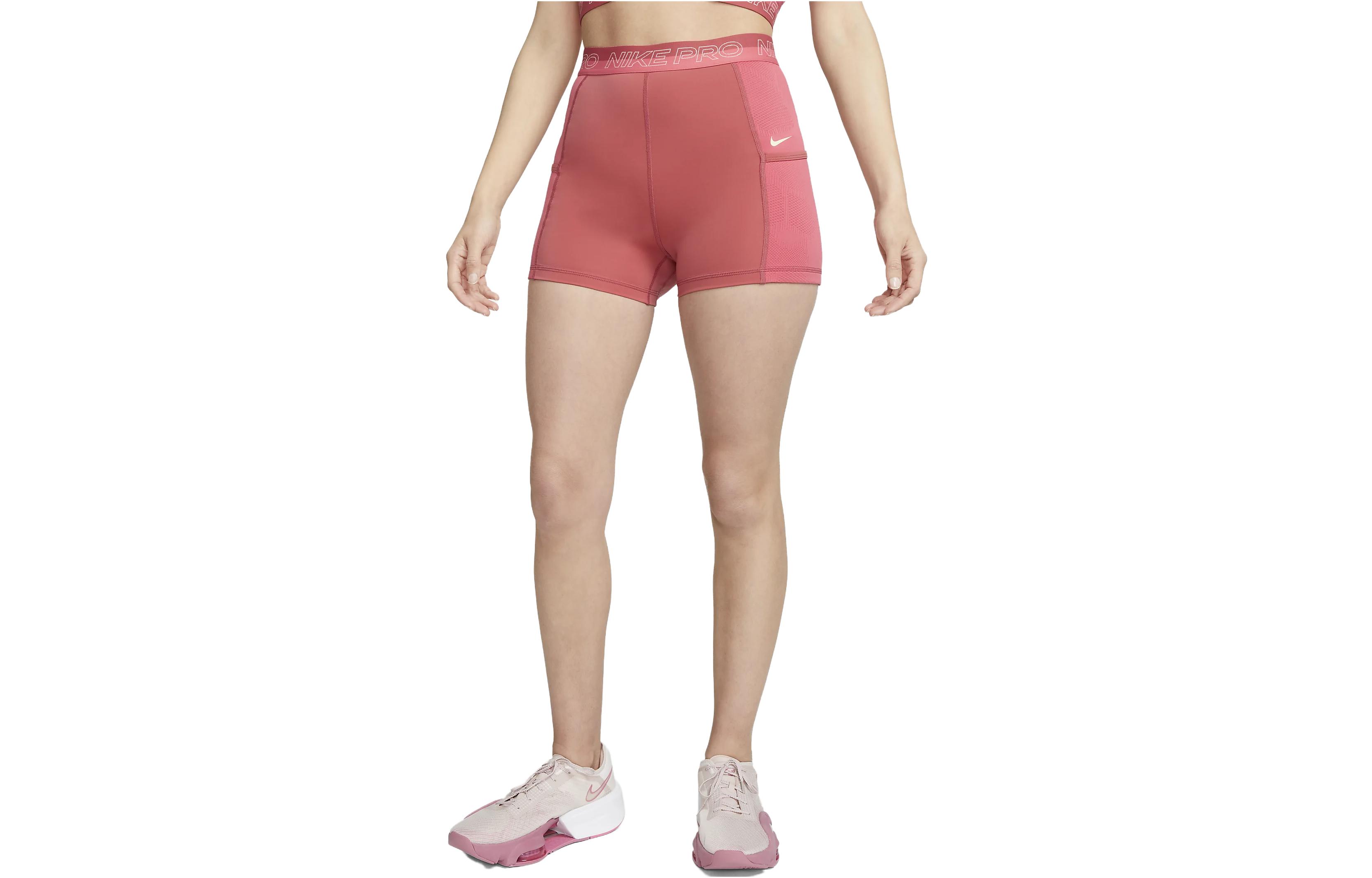 Nike Pro Women s High-Waisted 3 Training Shorts With Pockets DX0059-655 S