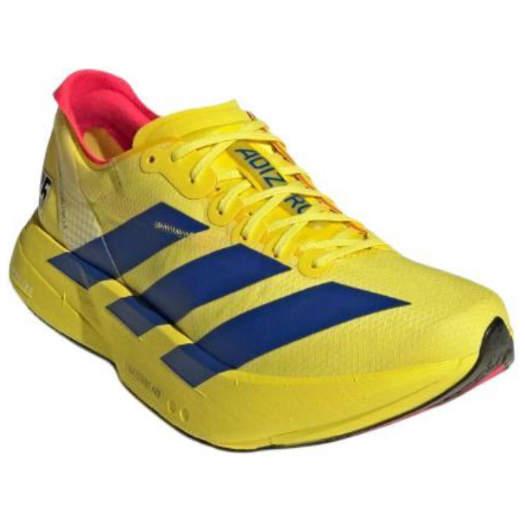 adidas Adizero Adios Pro 4 Tokyo Race Pack Men Sneakers Yellow Pure-Sulfur Lucid-Blue JR6373