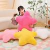 Ins New Star Throw Pillow Five-pointed Star Cushion Cute Plush Toy Sleeping Pillow Soft Girl Birthday Gift