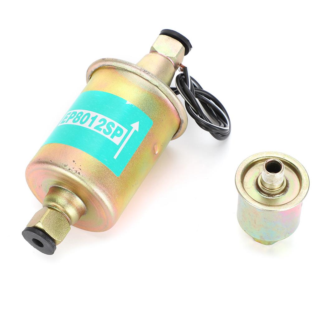 Universal Electric Fuel Pump Inline Diesel Part for 12V Cars Trucks Boats Generators